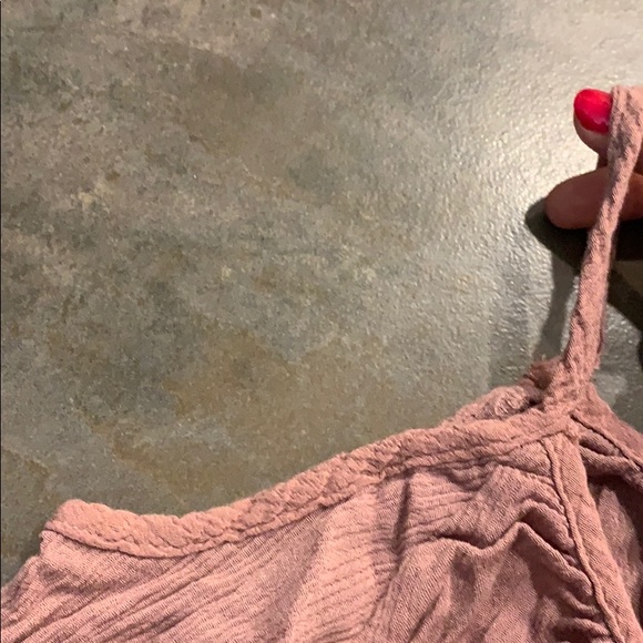 Charlotte Russe Womens M Pink Romper w/ detailing - Picture 4 of 6